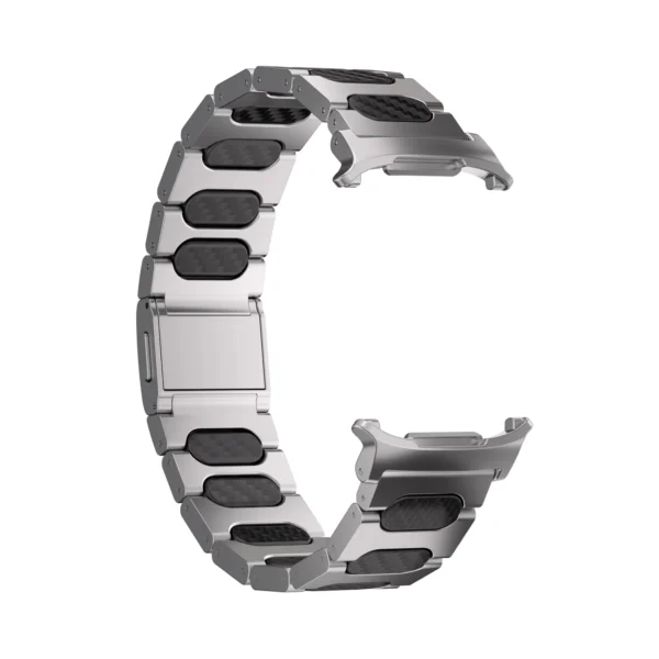 KeepWin McLaren watch band, Titanium + Carbon Fiber material version, view 5